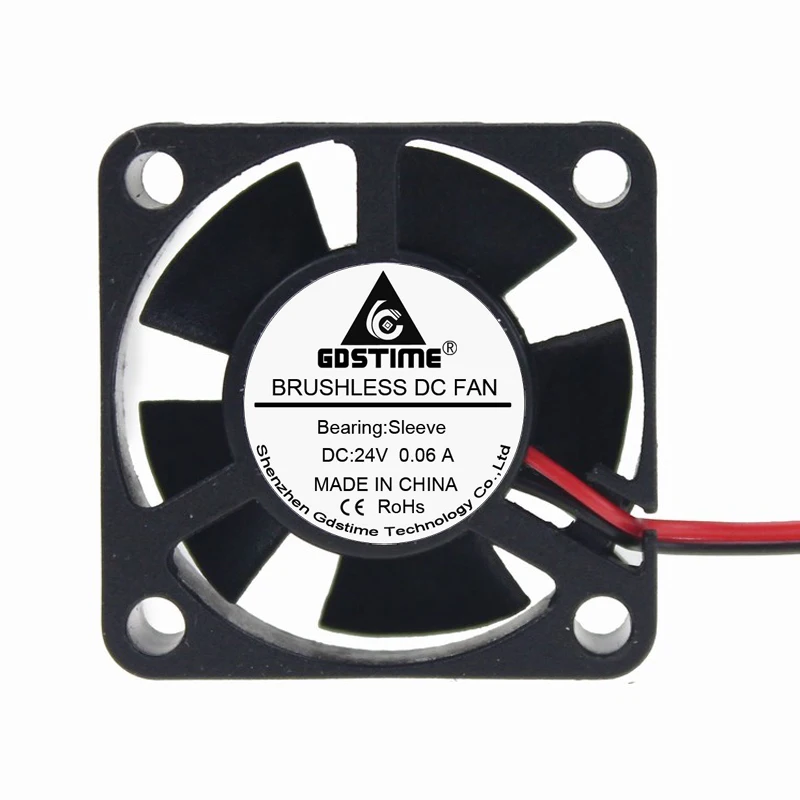 10 шт. Gdstime DC 24 в 3 см 30x30x10 мм 2Pin портативный вентилятор охлаждения 30 x 3010 мини