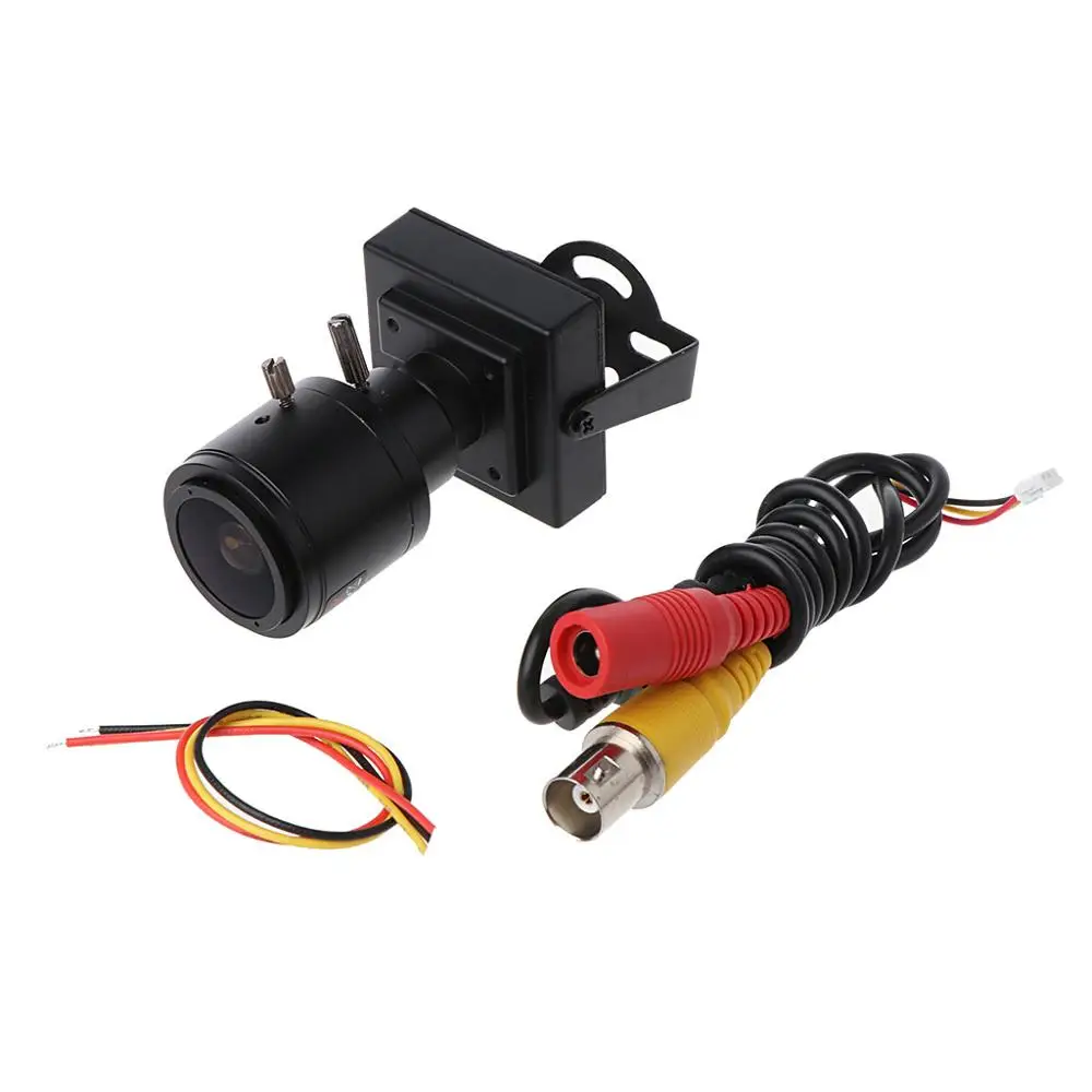 HD 700TVL CMOS 2 8 12 мм зум объектив Мини CCTV камера безопасности Аудио Видео DIY