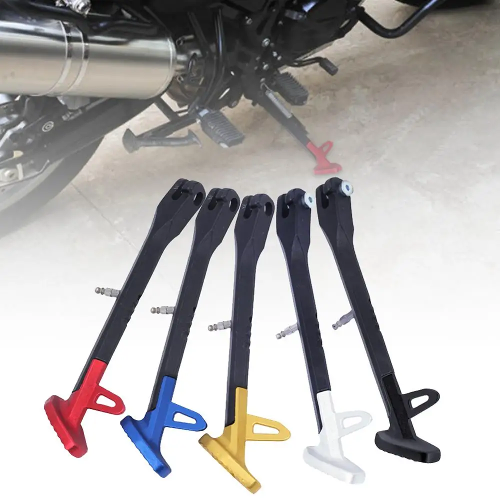 

high quality Motorcycle side tripod For Zongshen RX1 Universal CNC Side Stand Leg Kickstand for CB190 Ling-Di Motorcycle Parts