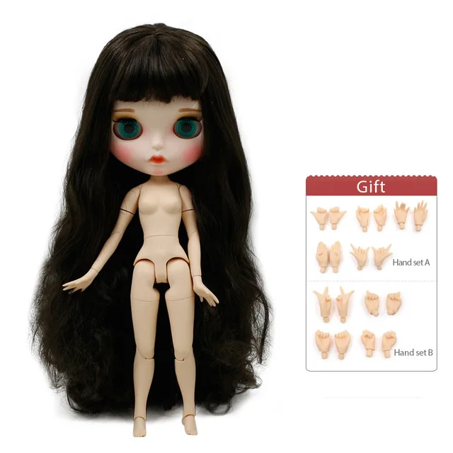 Ледяная фабрика blyth кукла Обнаженная шарнир тело 1/6 BJD 30 см модные куклы игрушки подарок специальная цена на продажу - Цвет: 280BL950N