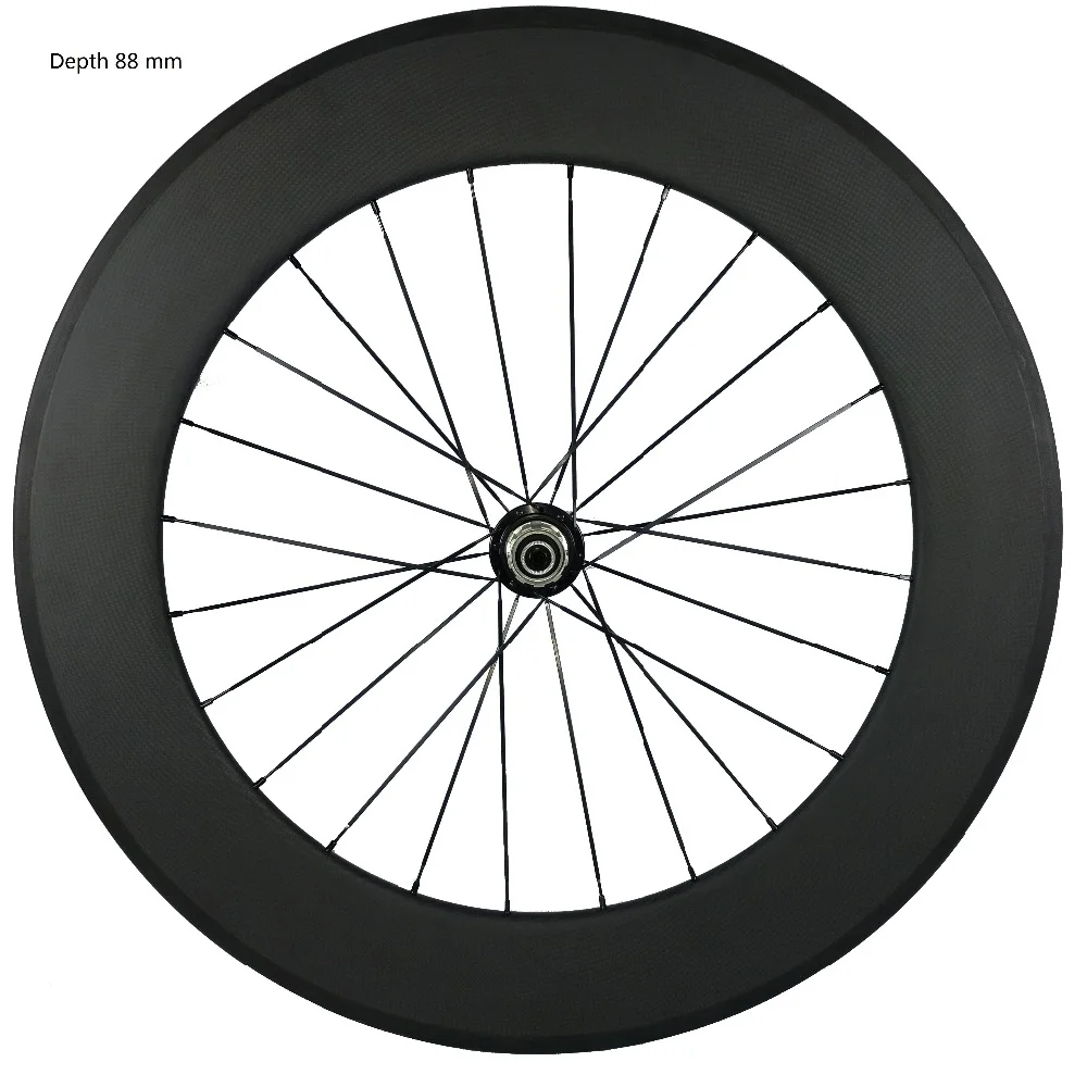 23 мм ширина 88 Глубина Velobest Hub VB -R03 Углеродные колеса дорожный велосипед Трубчатые