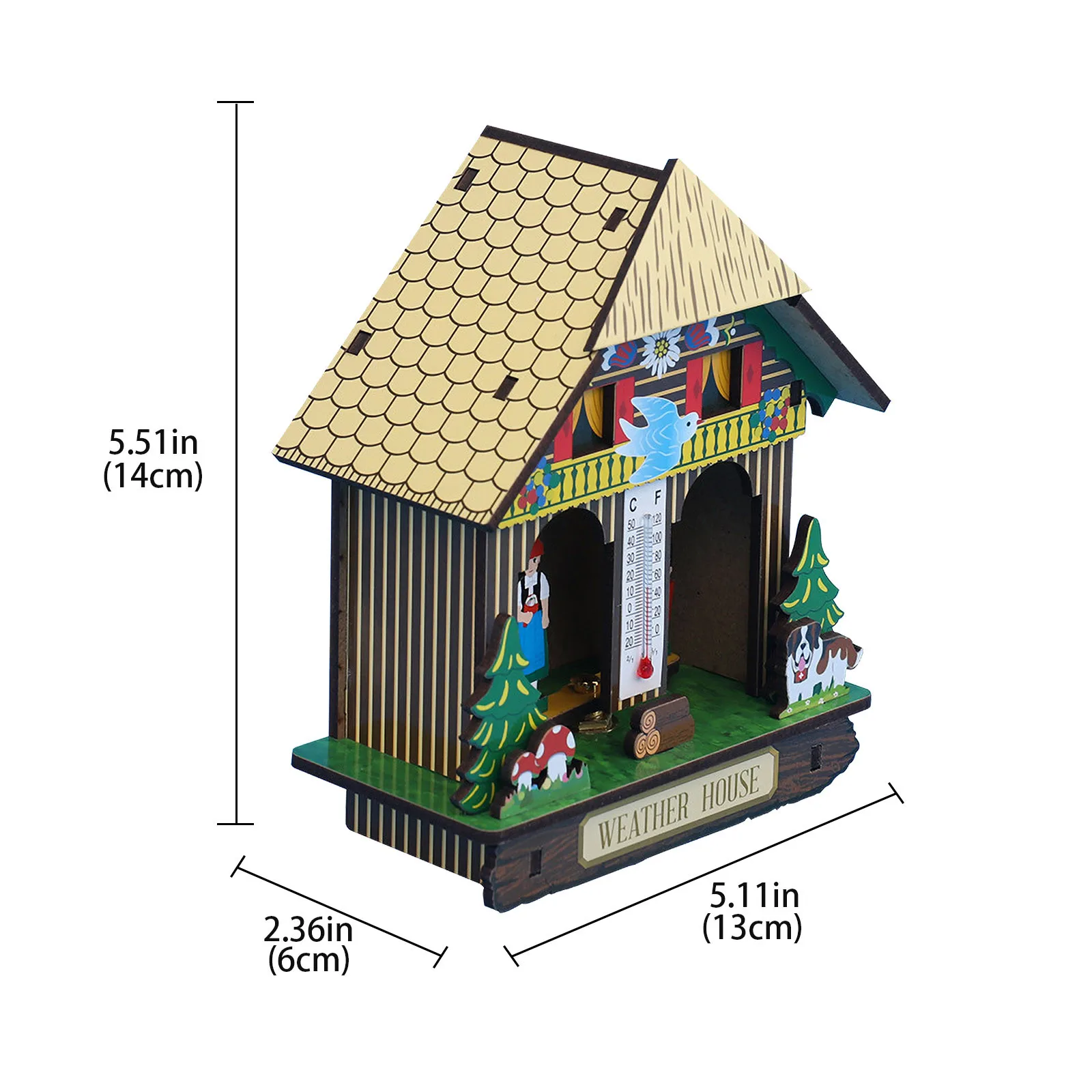 Креативный домашний барометр 45 @ термометр настенный датчик температуры и