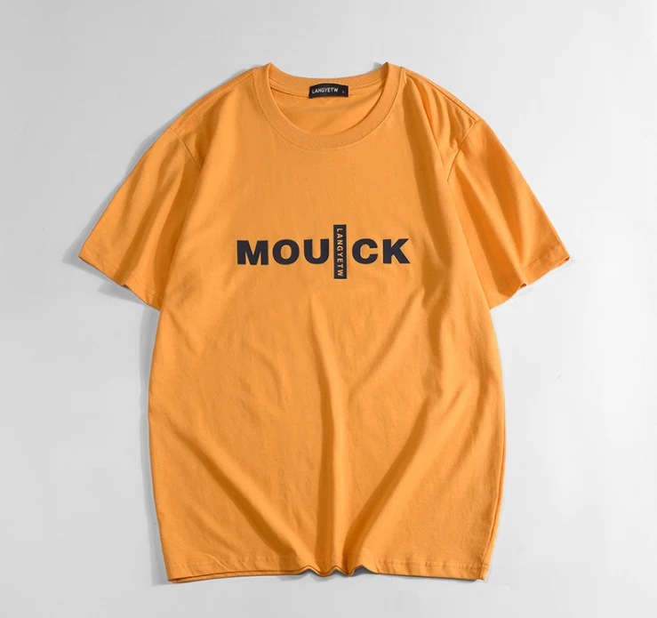 

2pcs a set hot sell customized T-Shirt Logo quick drying single style Crew neck short sleeve design Printed Personalized HBB89