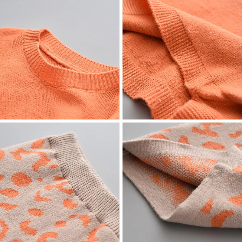 

Baby Girls Sets Casual Sweater Top with Fashion Skirt Children 2 Pieces Sets Kid Clothes Autumn Long Sleeve Elegant Suit Sets