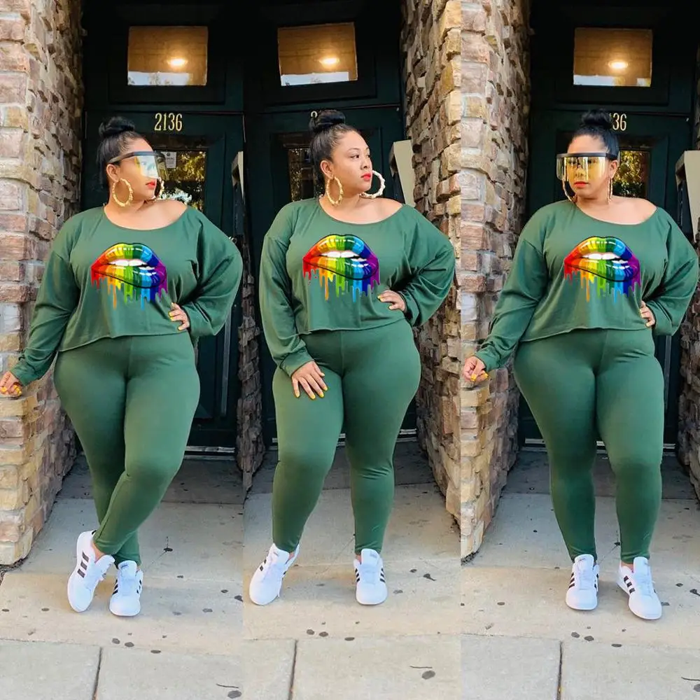 2019 Новинка для женщин на осень зиму с принтом в виде поцелуйчиков круглым вырезом