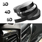 2 см * 1020 м 3D 4D 5D углеродное волокно автомобильные наклейки и наклейки DIY украшения Виниловая пленка для авто аксессуары автомобили