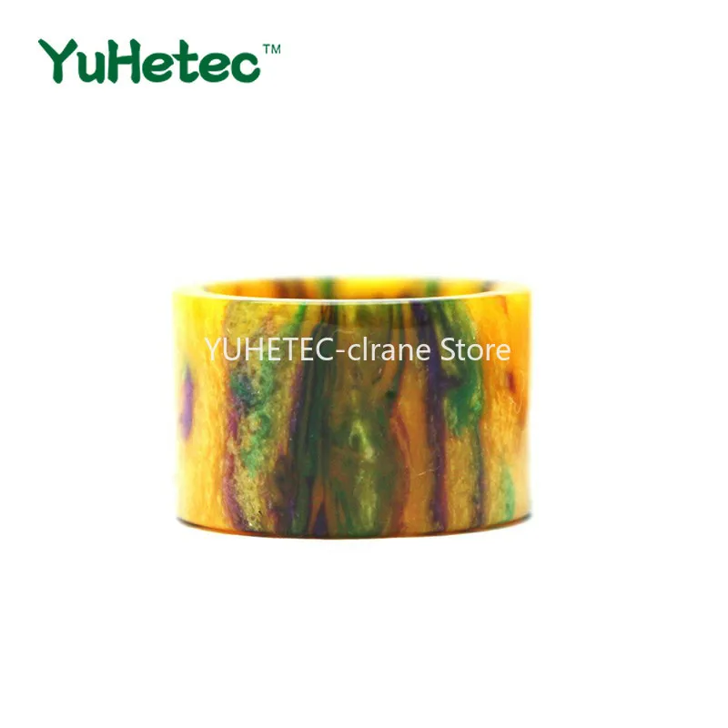 

1pcs YUHETEC beautiful resin drip tip fit for SMOK TFV16 Atomizer Tank high quality colorful drip tip Random color