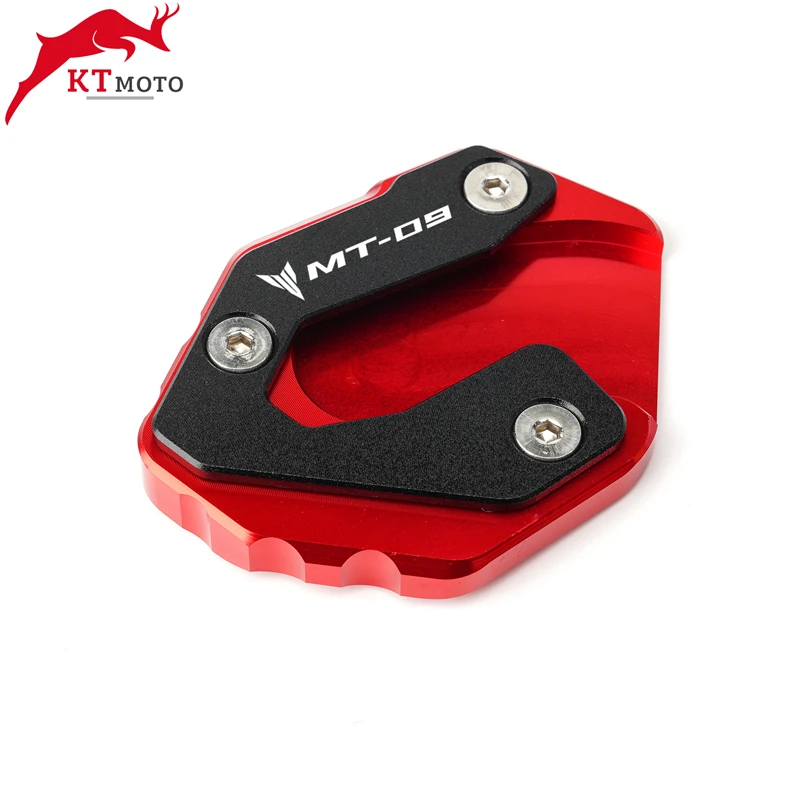 For YAMAHA MT-09 MT 09 XSR 900 XSR900 2014-2020 Motorcycle CNC Kickstand Foot Side Stand Extension Pad Support Plate | Автомобили и