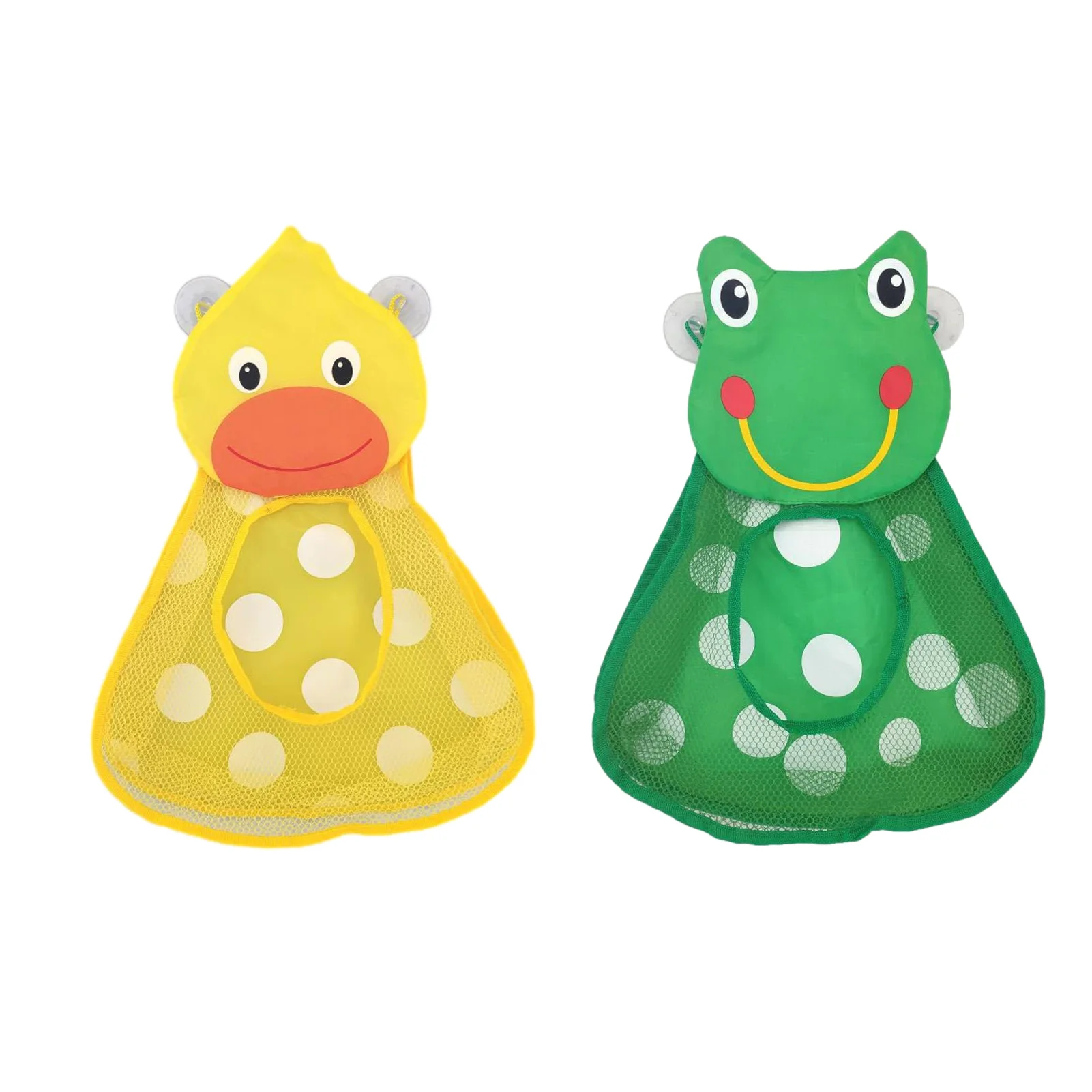 Baby Bath Toys Cute Bear Mesh Net Toy Storage Bag Strong Suction Cups Bath Game Bag Bathroom Organizer Water Toys For Wonderful