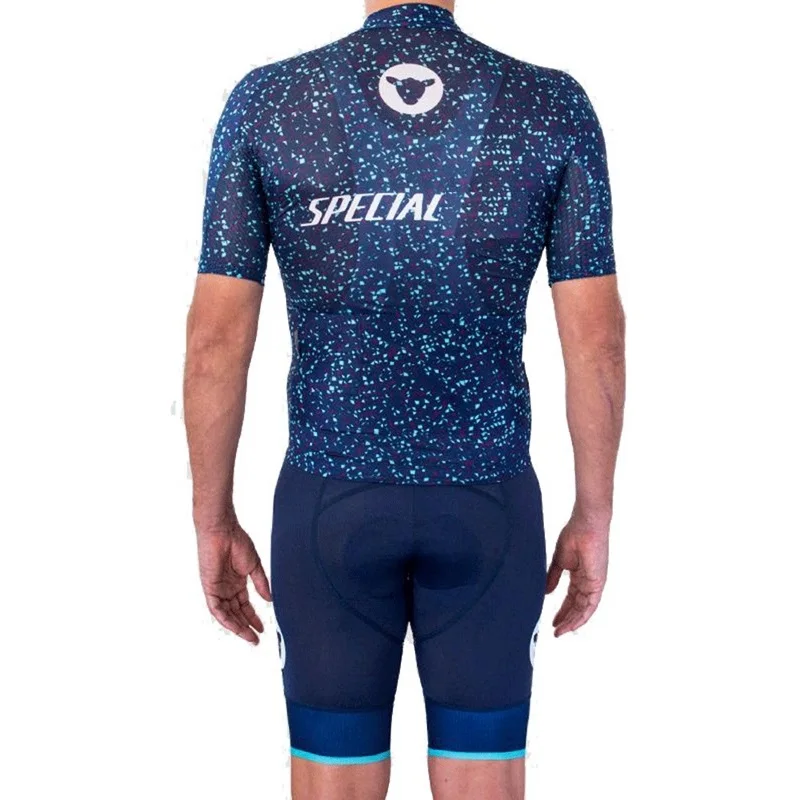 Специальная черная овечья велосипедная Майка набор нагрудник шорты Лето uniforme