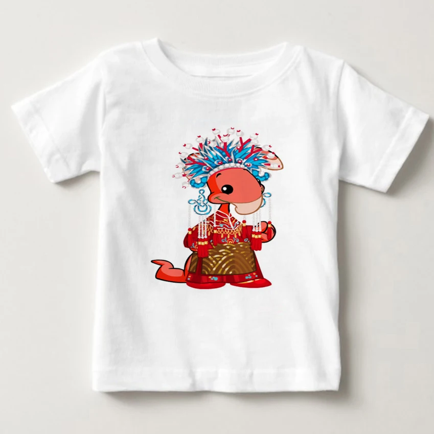 

Summer cotton 3T-8T children short sleeved shirt funny aliens print clothing children crazy alien clothes white T-shirt MJ