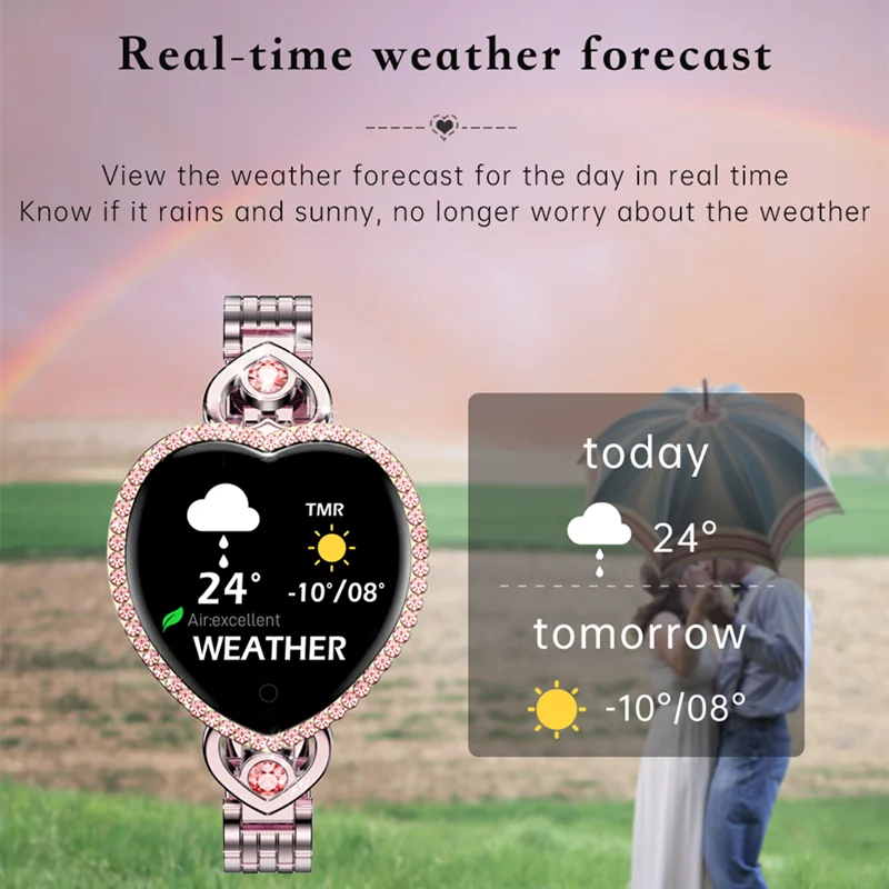 feooe ios android womens smart watch smart heart rate sleep monitoring band sport watch smart bracelet fitness wearable devices free global shipping