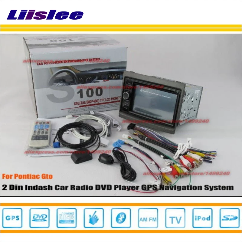 

For Pontiac Gto 2004~2007 Car Radio Stereo CD DVD Player GPS NAVI / HD Touch Audio Video S100 Nav Navigation System