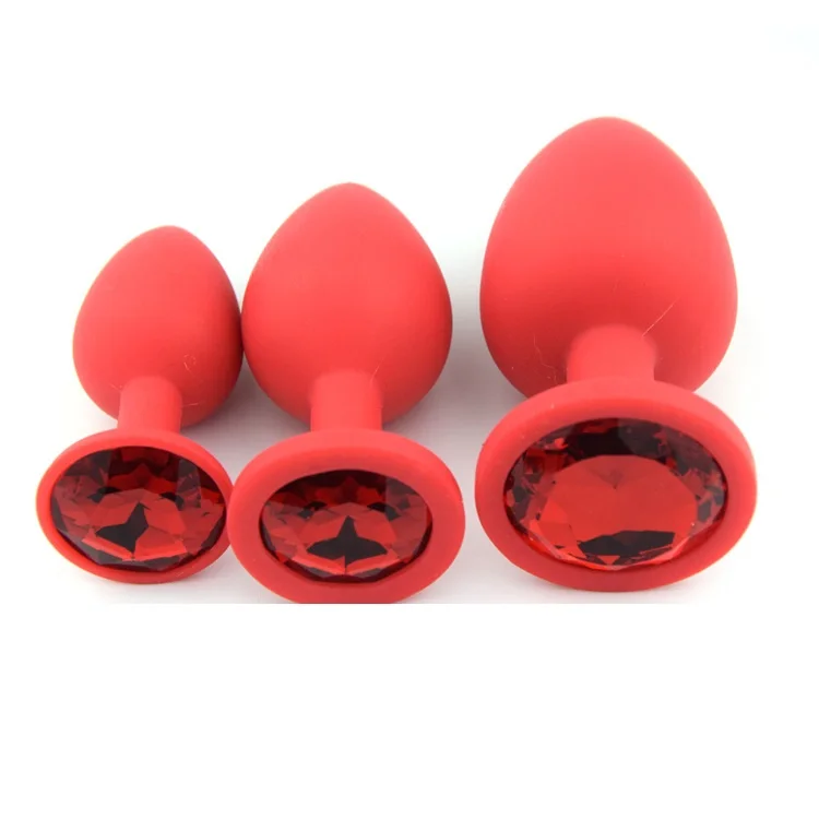 Медицинская силиконовая Анальная пробка маленький большой расширитель
