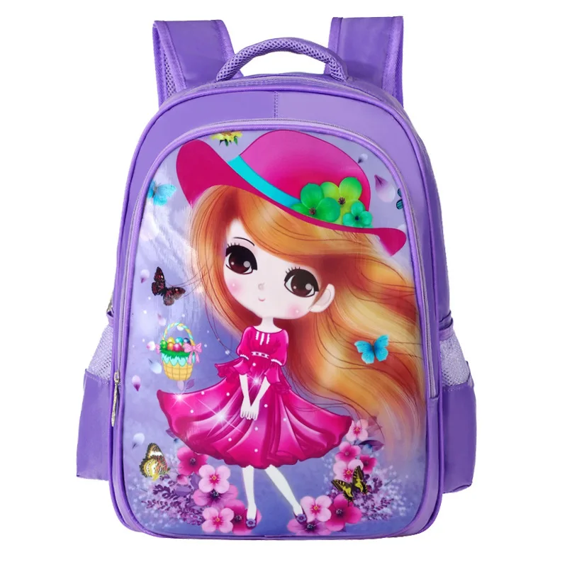 waterproof Kids School Bags Children Backpacks Girls princess school Backpack cartoon kids Schoolbag Mochila Bookbag Mochila