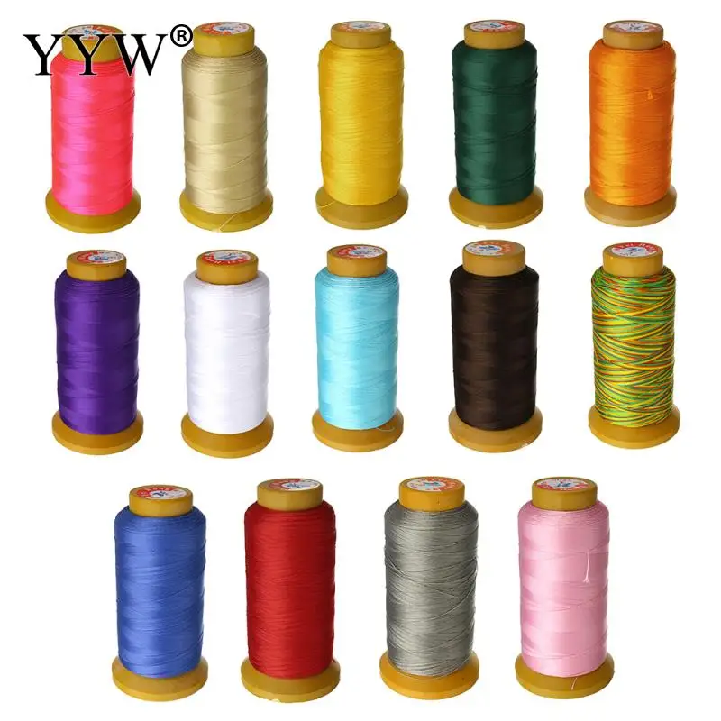 

0.2-0.3mm Sewing Thread 750M Multicolor Sewing Thread Threads for Sewing Polyester Thread Clothes Sewing Supplies Accessories
