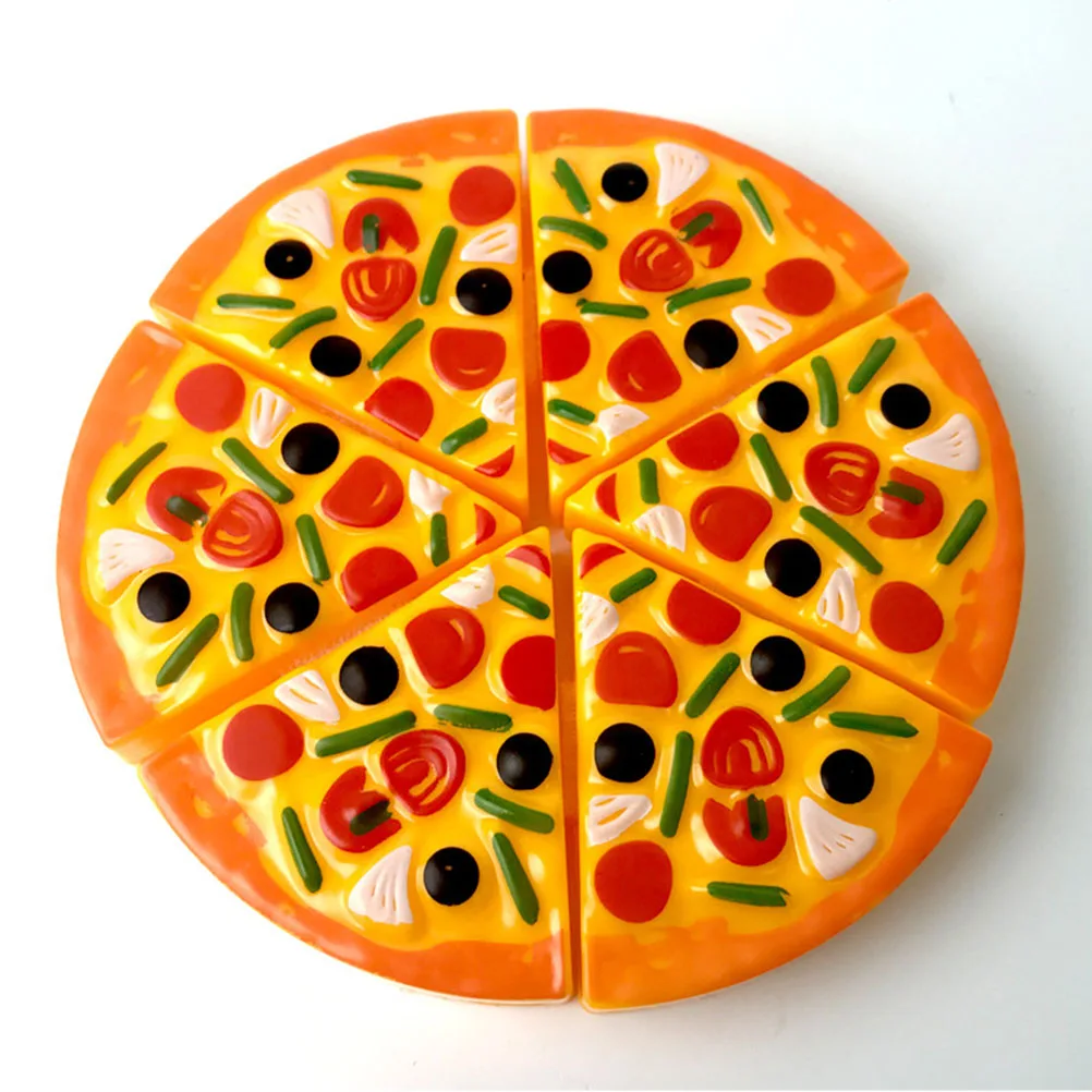 6 шт./компл. детский дом имитация кухни пиццы вид ужин еда игрушка детская игра в