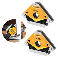 2pcs magnetic welding holder 55kg heavy duty magnet soldering positioner auxiliary bracket for welding doors and windows