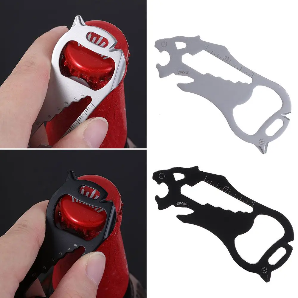 

Camping Screwdriver Outdoor Handle Repair Tool Key Chain Mini Card Multifunctional Tool Bottle Opener