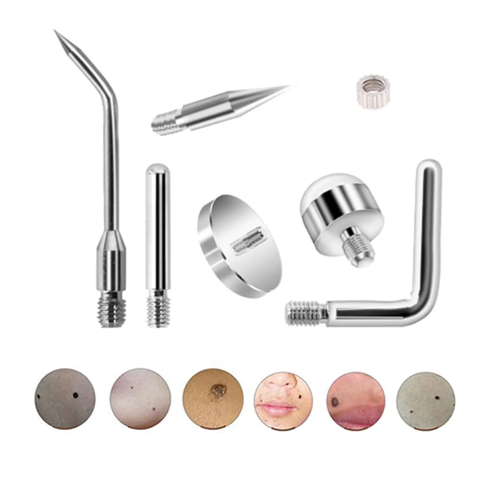 

7Pcs/Set Replace Needles Mole Removal Plasma Pen Freckle Dark Spot Remover Tool Needles Mole Professional Beauty Tools