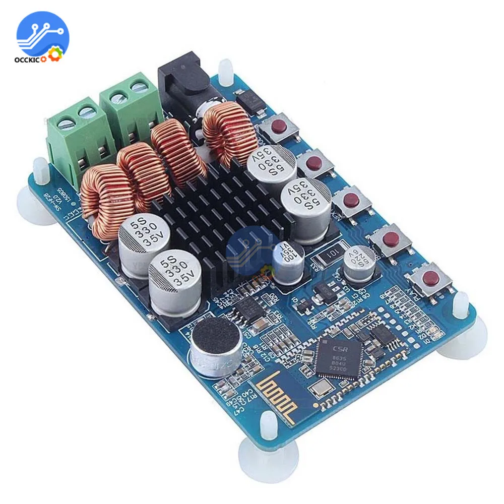 TPA3116 усилитель плата беспроводной Bluetooth 4 0 цифровой аудио приемник 50 Вт * 2