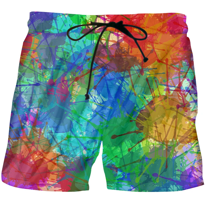 CJLM Hot Sale Summer Shorts Mens Hip Hop Printing Colorful Ink Factory Direct Supply Original Design Drop-ship | Мужская одежда