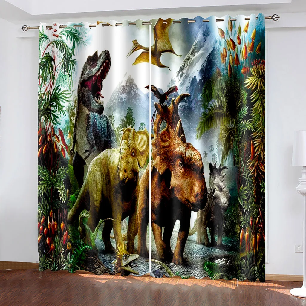 

Таможня Ягнится Шторы s занавес с изображением животных 3D плотные шторы Гостиная Спальня утепленные плотные шторы