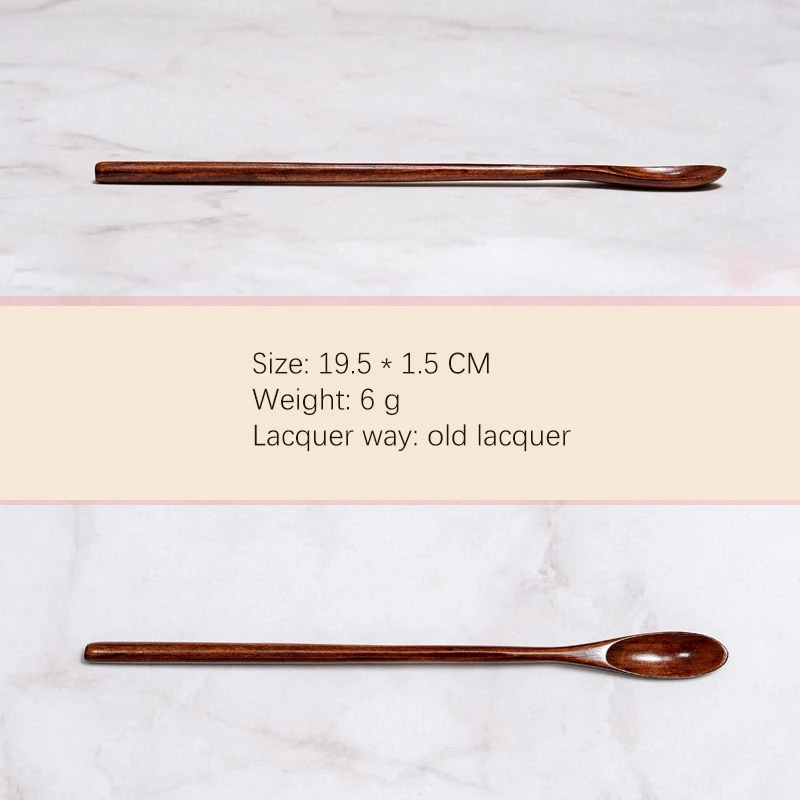 8 шт. японские экологически чистые ложки с длинной ручкой | Дом и сад