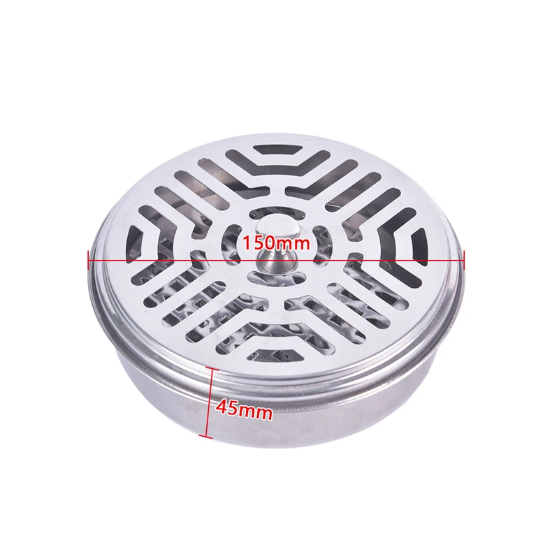 

Mosquito Coils Holder Burner Repellant Large steel Insect box Repellent Rack sawtooth mesh bracket With Cover Home Decor New