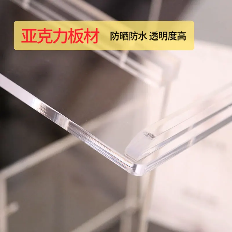 Простой и прозрачный акриловый подиум приветственная платформа стол для