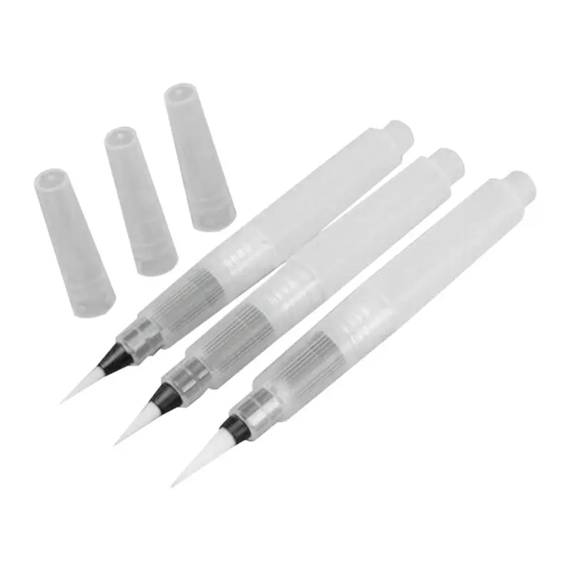 Мягкая кисть для хранения воды ручка краска акварели многоразовые начинающих