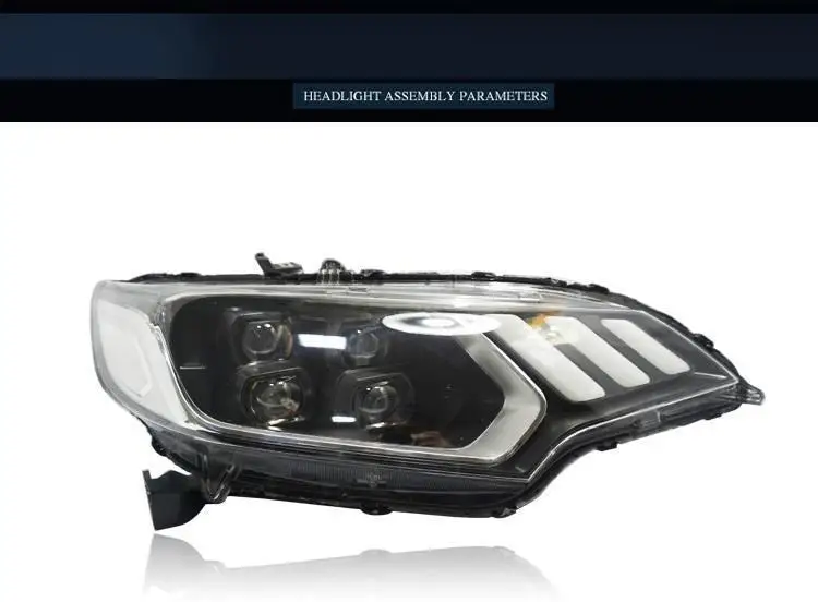 Указатель поворота, Стайлинг, Automovil, Drl, Led Assessoires, дневные ходовые огни, передние противотуманные фары, автомобильные фары в сборе, 18 для Honda Fit