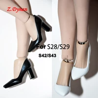 bigger size 16 scale female high heel shoes for tbleague phicen s42s43 s28as29b s42as43a action figrues