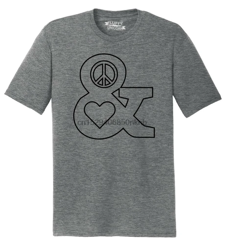 Мужская Тройная футболка Peace and Love Hippie индуистский Йога графическая |