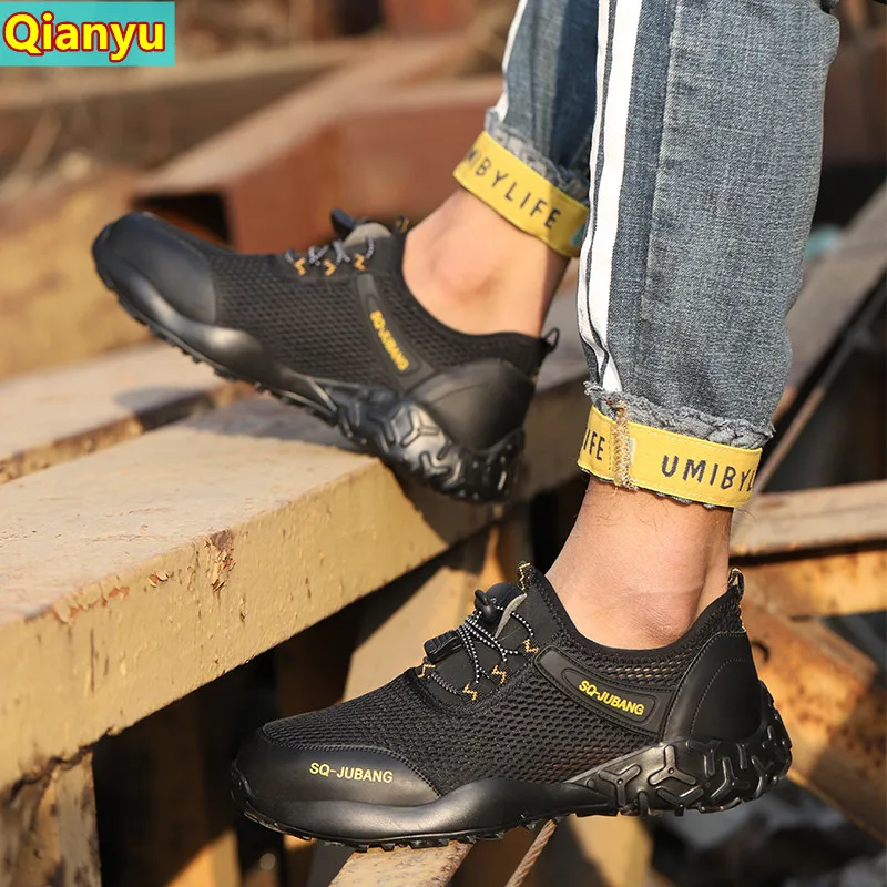 

Safety boots men's and women's steel-toed shoes men safety shoes puncture-proof work sports shoes breathable work shoes