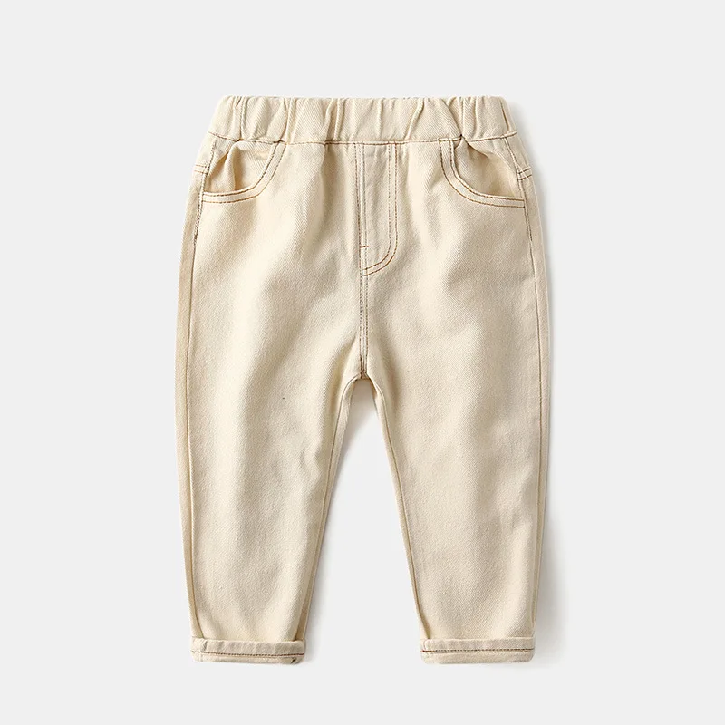

Boys girl hole Jeans pants Excellent quality cotton New casual children Trousers baby toddler Comfortable kids clothes Children