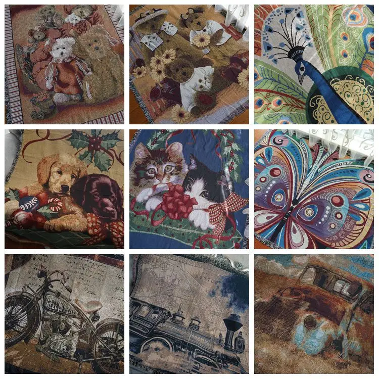 Aggcual кантри пледы одеяло для дивана Европейский вязаный покрывало украшения