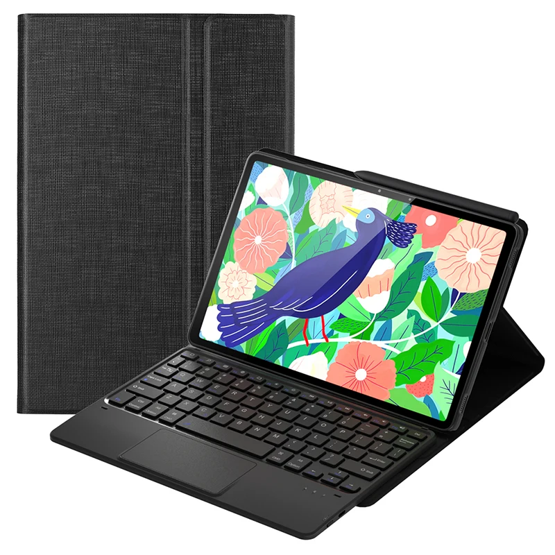 Чехол для Samsung Galaxy Tab S7 11 '' чехол клавиатуры Plus 12 4 дюйма с английской раскладкой