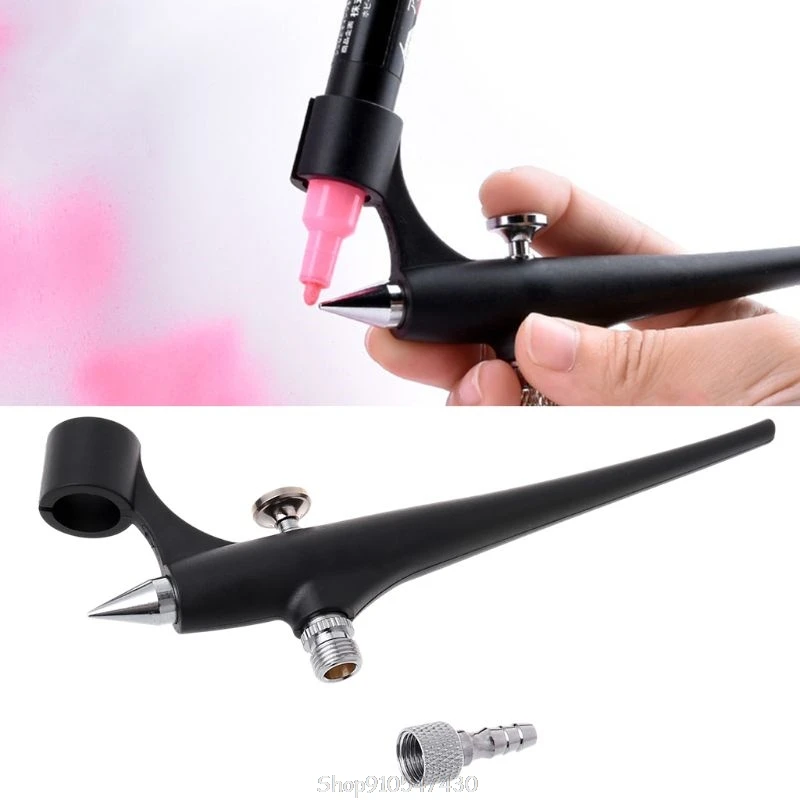 

Portable Airbrush Spray Kit For 2.0 Marker Pen Nail Art Paint Painting Modeling D17 20 Dropship