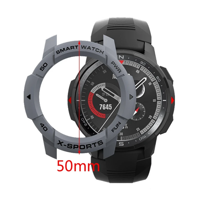 

TPU Watch Case Protector Cover Bumper Frame Shell for HONOR GS Pro Watch Case