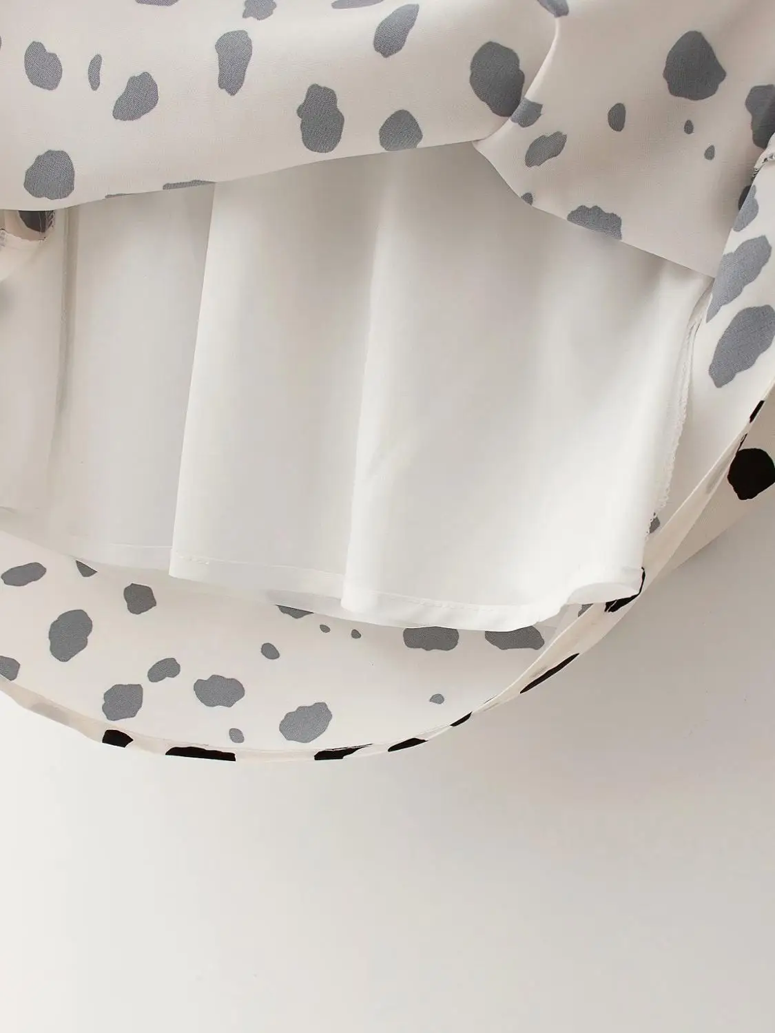 Женское платье с леопардовым принтом облегающее Плиссированное мини глубоким v