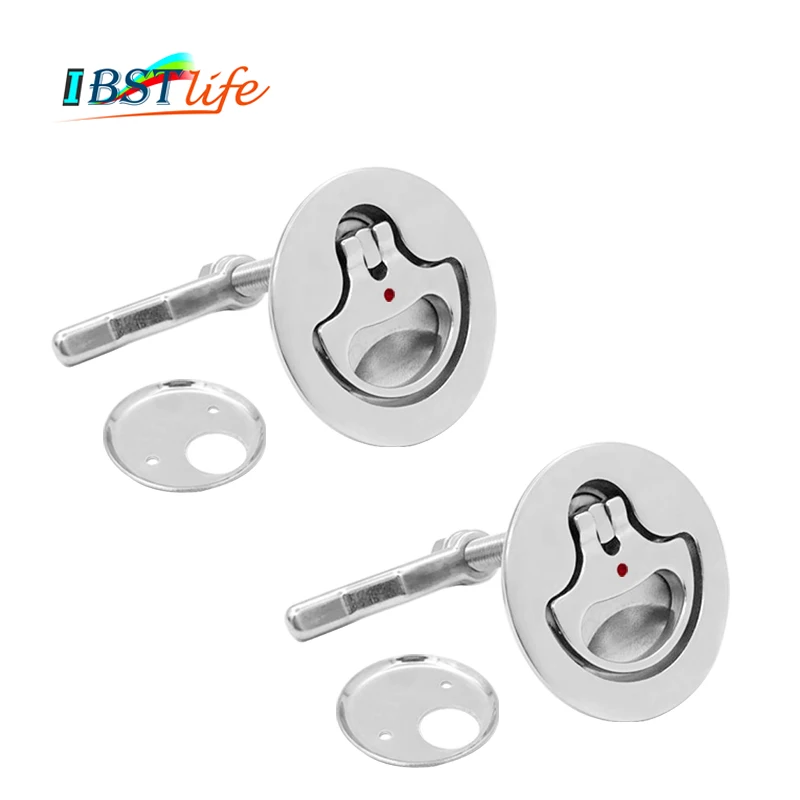 

Комплект из 2 предметов, морской Класс SS316 Cam защелка заподлицо тянуть люк палубы защелка подъемная ручка с спины плитов и лодка аппаратных а...