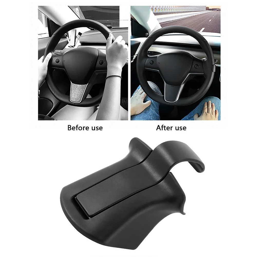 car steering wheel booster autopilot for tesla model 3 y 2016 2021 counterweight ring fsd automatic assisted driving accessories free global shipping