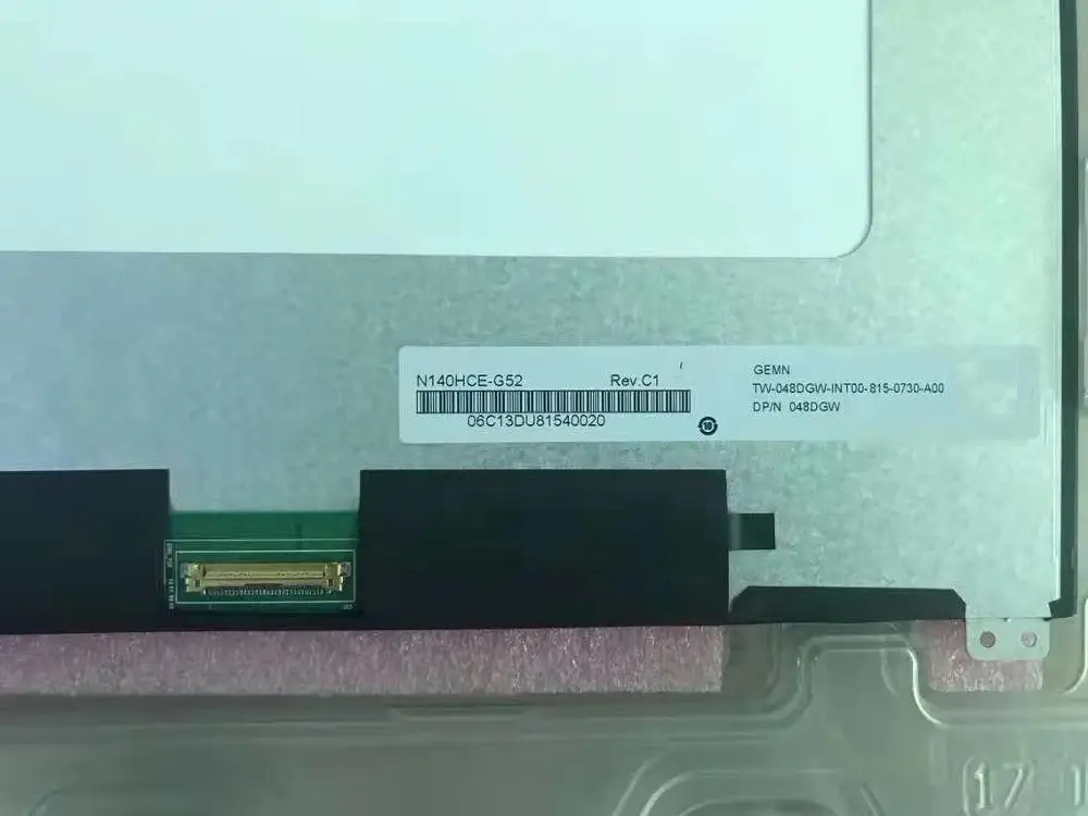 Оригинальный IPS ЖК дисплей LED Экран Панель Дисплей матрица N140HCE G52 NV140FHM N47 для DELL