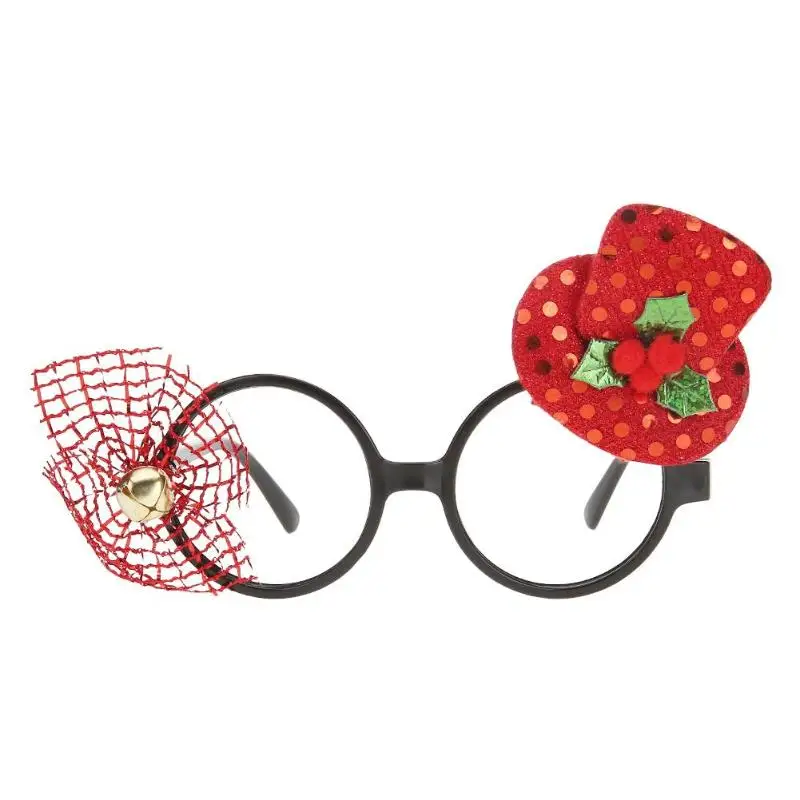 Рождественская вечеринка очки Рамка Рождество DIY новый год фото реквизит