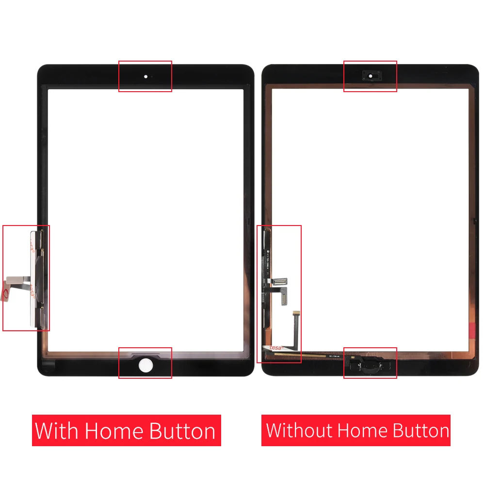 Экран для iPad 5 Touch iPad5 Air 1 Air1 A1474 A1475 A1476 дигитайзер экран сенсорная стеклянная