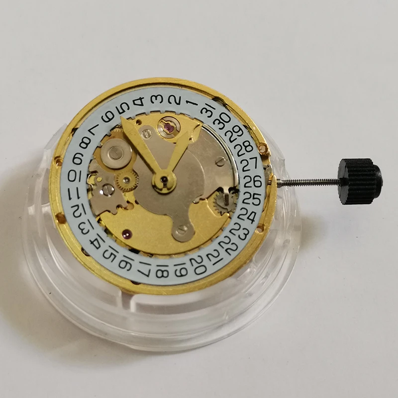 Клон ETA 2824 Замена механизма Shanghai Gold механическое автоматическое отображение даты