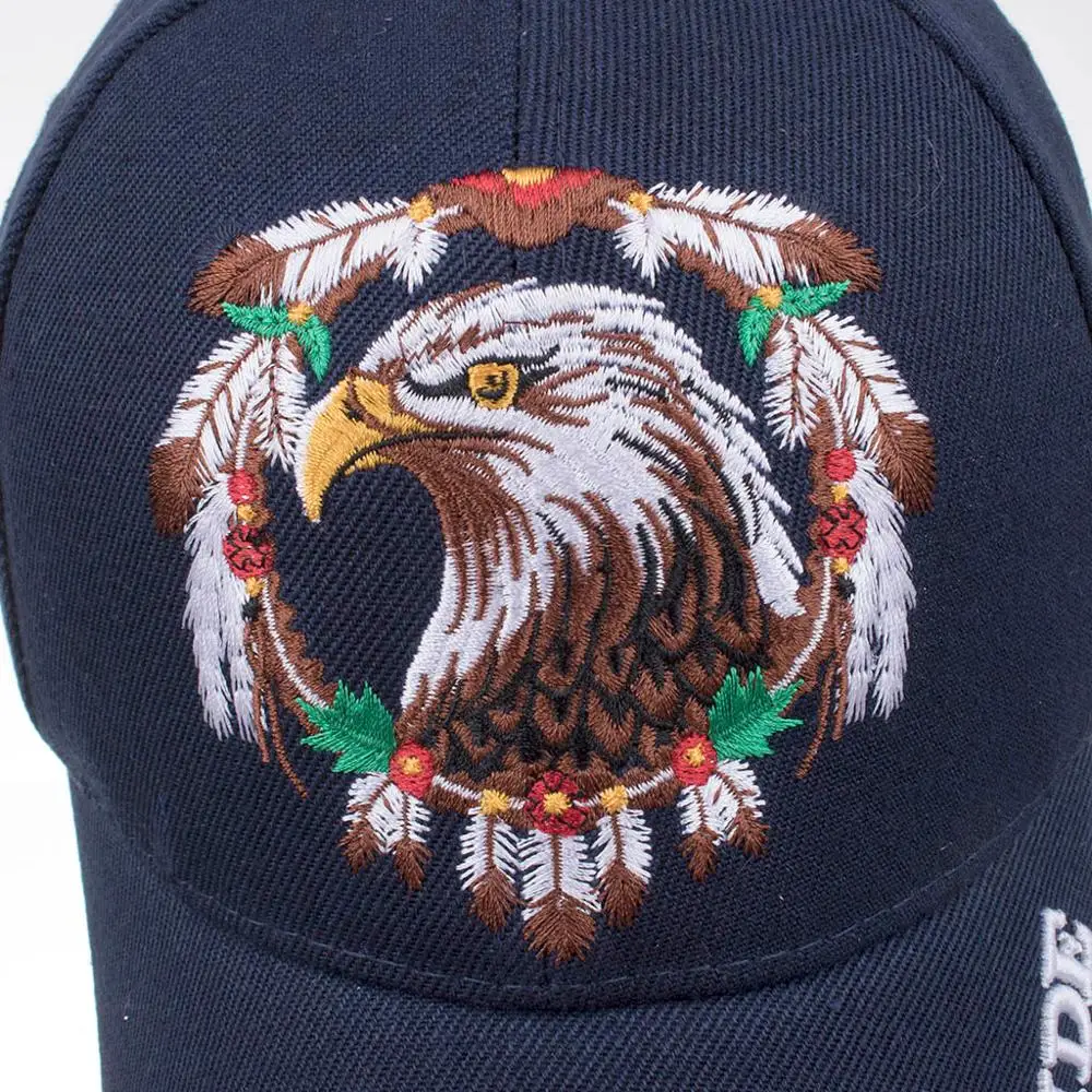 

Joymay 2019 New American Flag Haliaeetus leucocephalus Embroidery Baseball Cap Sports Outdoor Hats B657