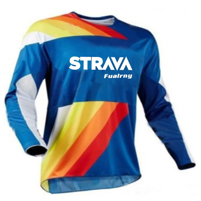 

Summer road long-sleeved quick-drying bicycle motorcycle sportswear cycling jersey men