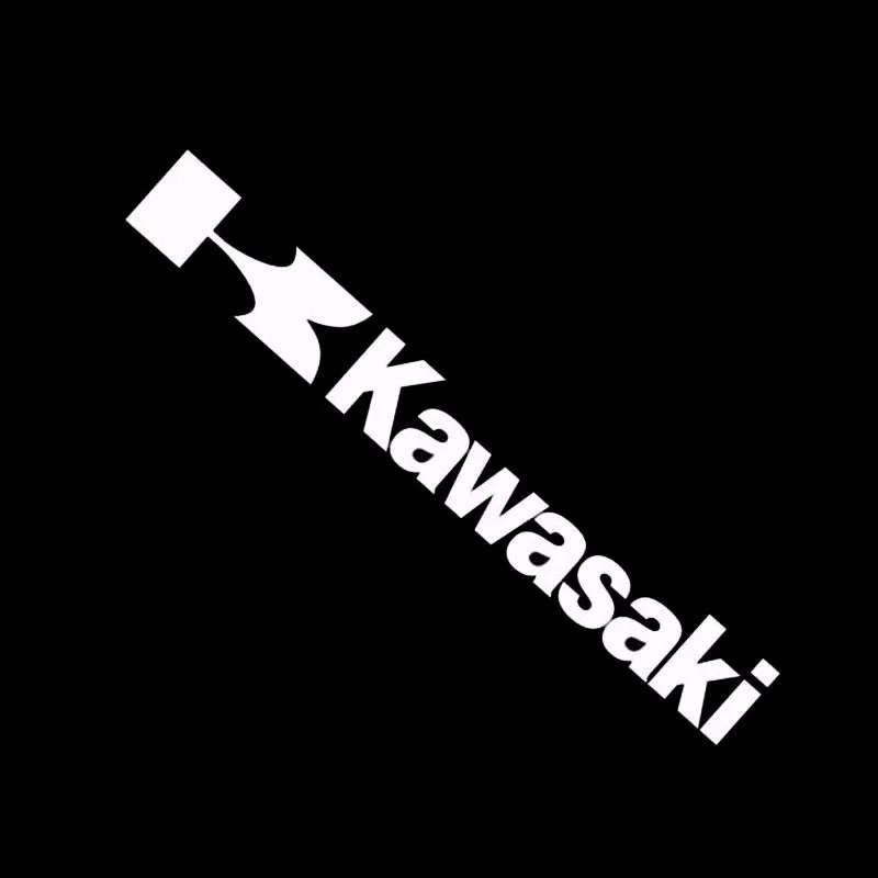 13,5*1,7 см KAWASAKI виниловые автомобильные наклейки для Volvo V70 Trumpchi gs4 KIA Sorento Dacia dokker logan мотоциклетные клеевые наклейки для стайлинга